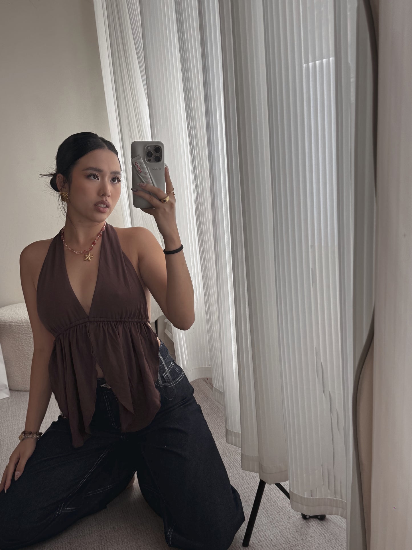 Soft Dixie Tie Top