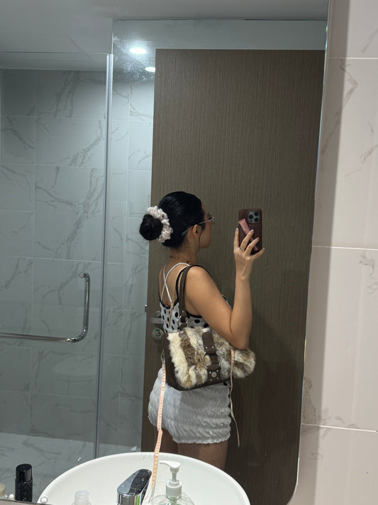 Davina Shirred Short