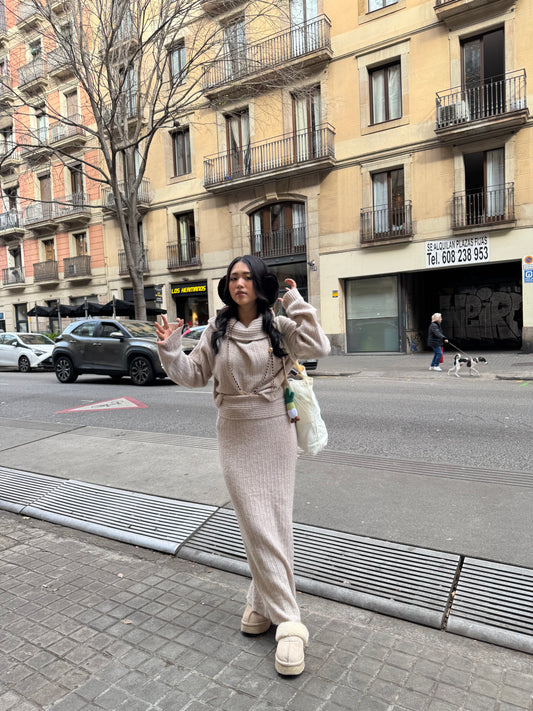 Knit off shoulder set(buy separately)