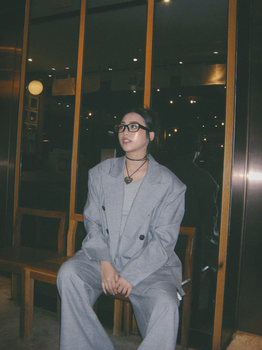 Miu miu oversized blazer