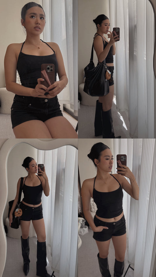 Sleek Dylan Halter Top