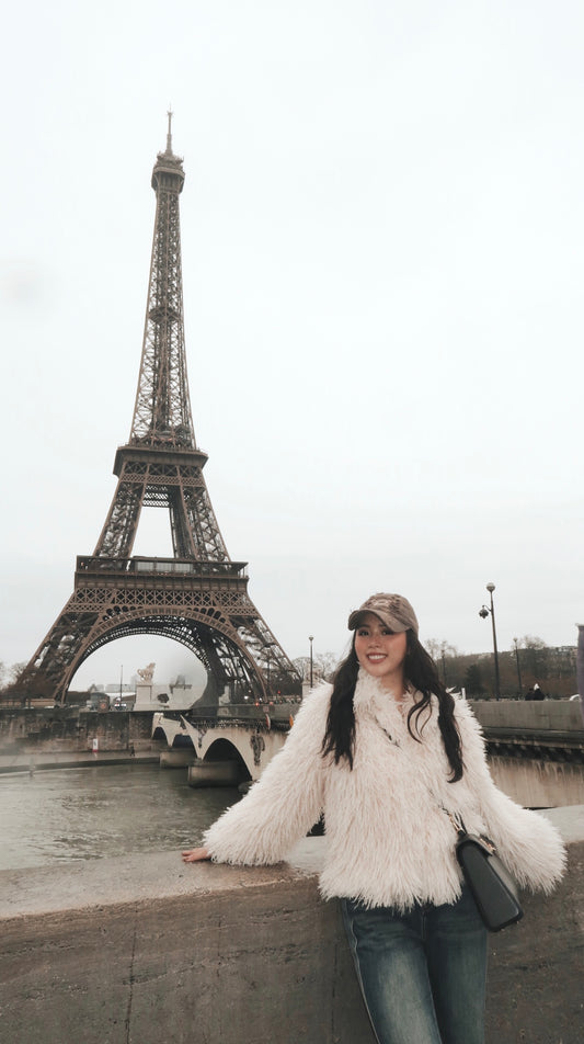 Faux fur jacket