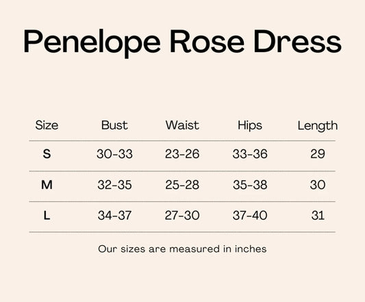 Penelope rose dress