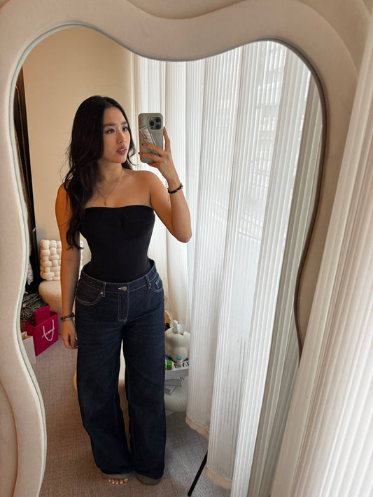 High rise jeans