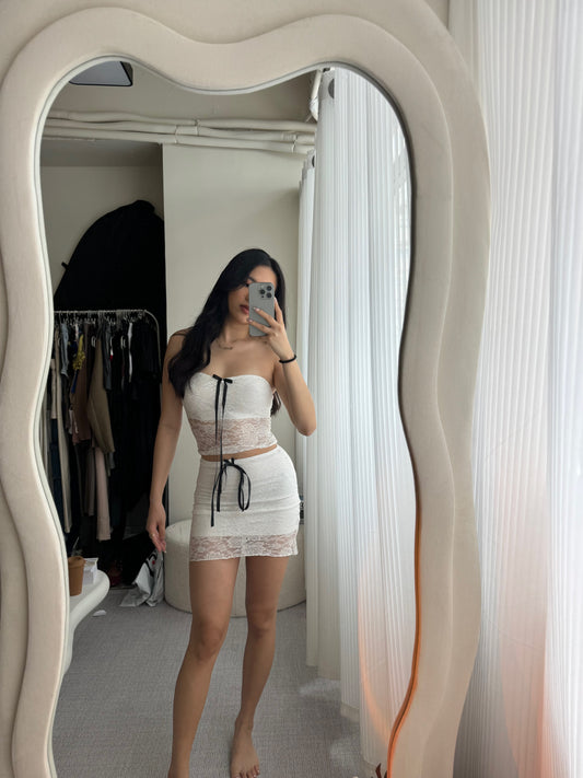Ribbon soft lace set