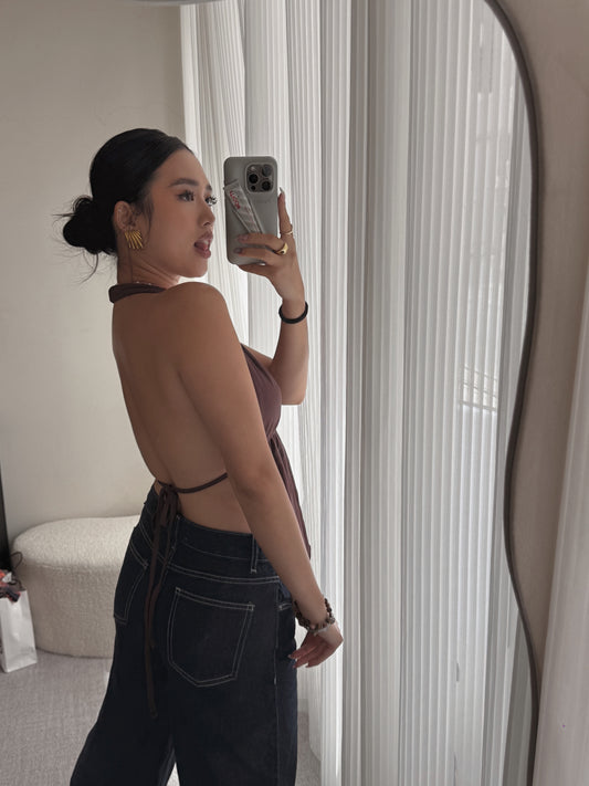 Soft Dixie Tie Top
