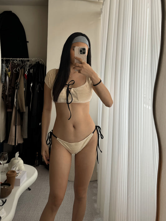 Bandeau bikini(one set)